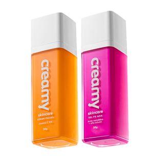 Kit Creamy Skincare Vitamina C Mandélico (2 Produtos)