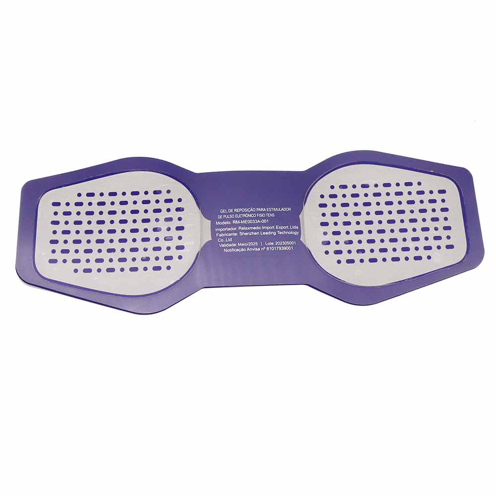 Gel de Reposição Relaxmedic para Estimulador de Pulso Eletrônico Fisio Tens e Control