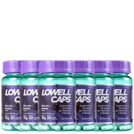 Kit-Lowell-Caps---Suplemento-Alimentar-15g-(6-Unidades)--1