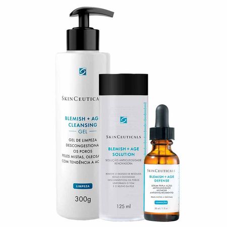 Skinceuticals-Blemish-Kit---Tratamento-Antiacne-+-Sabonete-Líquido-Facial-+-Tônico-Facial-para-Peles-Oleosas-e-Acneicas-Kit--1