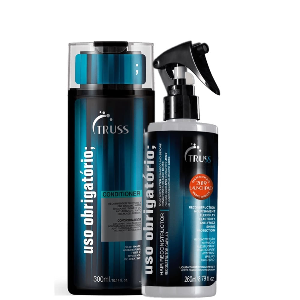 Kit Truss Uso Obrigatorio Brilho Intenso (2 Produtos)
