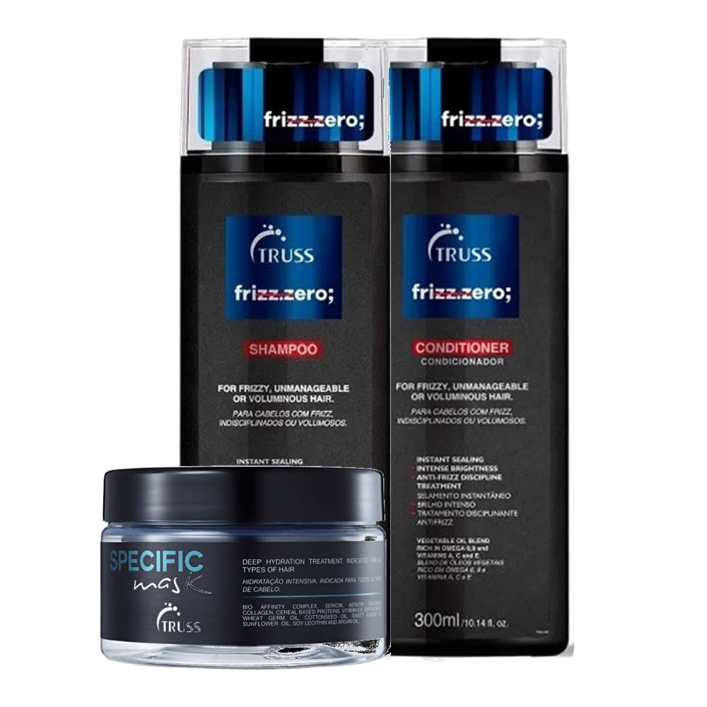 Kit Truss Frizz Zero Specific (3 Produtos)