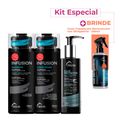 Kit Truss Infusion Protecao Shampoo Condicionador Hair Protector e Uso Obrigatório (4 produtos)