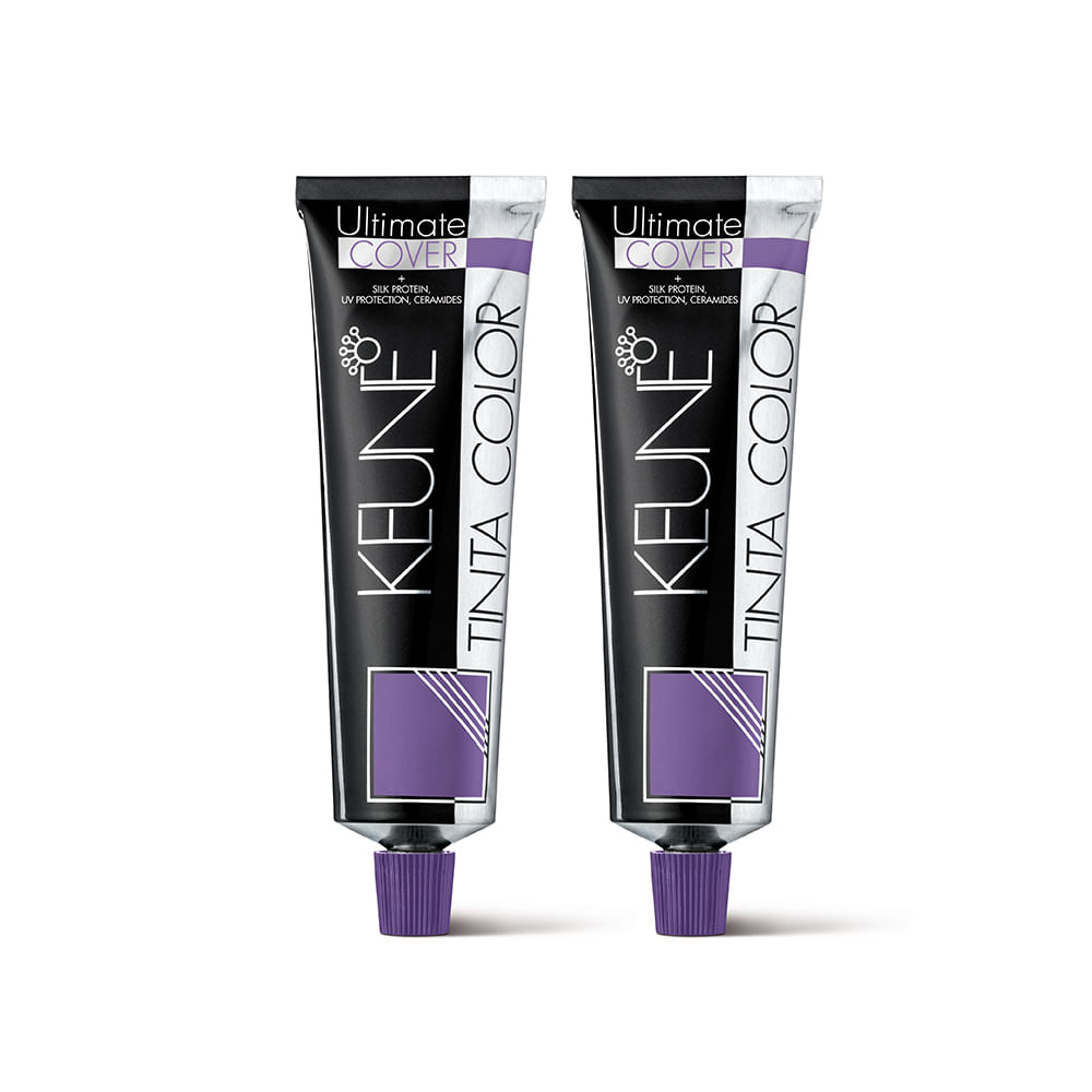 Kit Keune Tinta Color Ultimate Cover 7.00 Loiro Médio - Coloração 60ml (2 unidades)