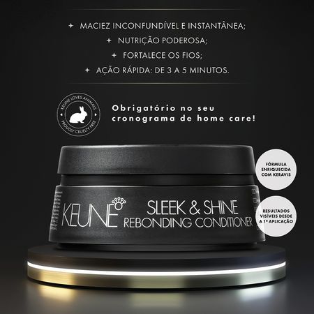 Keune-Sleek-&-Shine-Rebonding-Mask---Máscara-de-Reconstrução-200ml--2