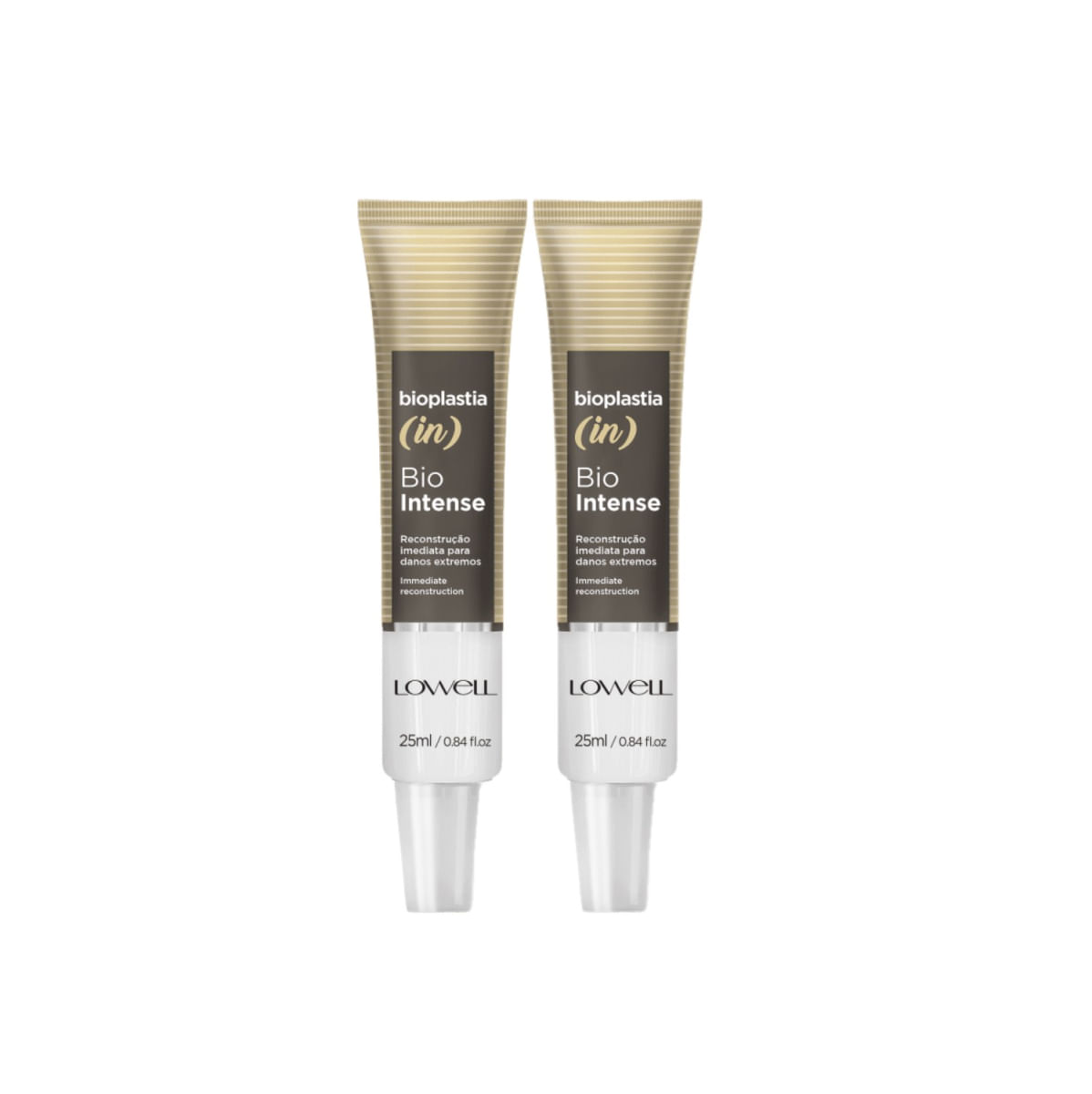 Kit Lowell Bioplastia (in) - Máscara Capilar 25ml (2 unidades)
