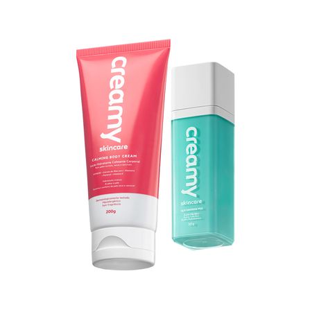 Kit-Creamy-Skincare-Glicointense-Peel-e-Calming-Body-Cream-(2-produtos)--1