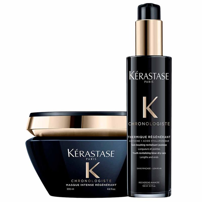 Kit Kérastase Chronologiste - Máscara + Leave-In - Época Cosméticos