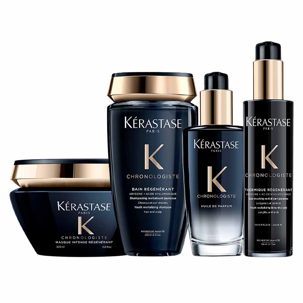Kit Kérastase Chronologiste - Shampoo + Máscara + Leave-In +