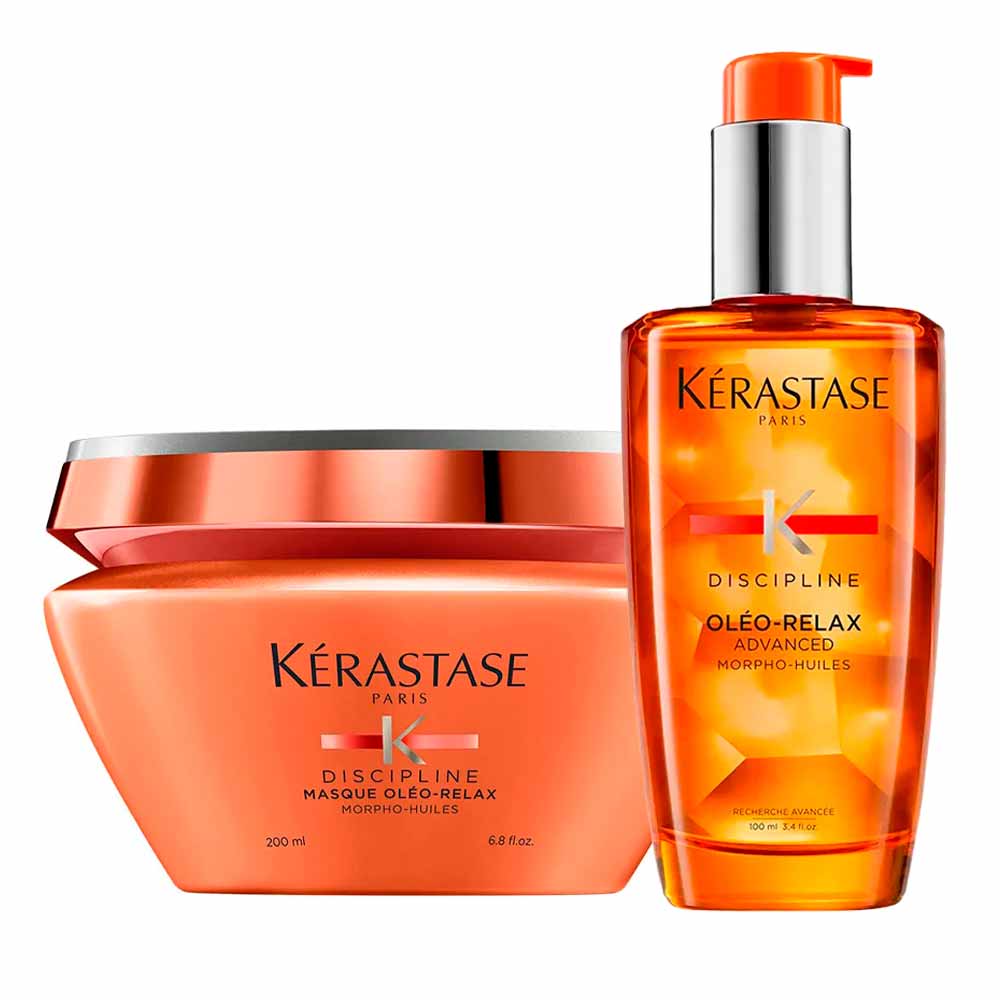 Kit Kérastase Discipline - Máscara + Óleo Capilar - Época Cosméticos