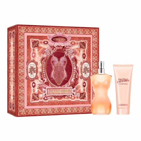 Jean-Paul-Gaultier-Classique-Coffret-Perfume-Feminino-EDT-+-Creme-corporal-Perfumed-Kit--1