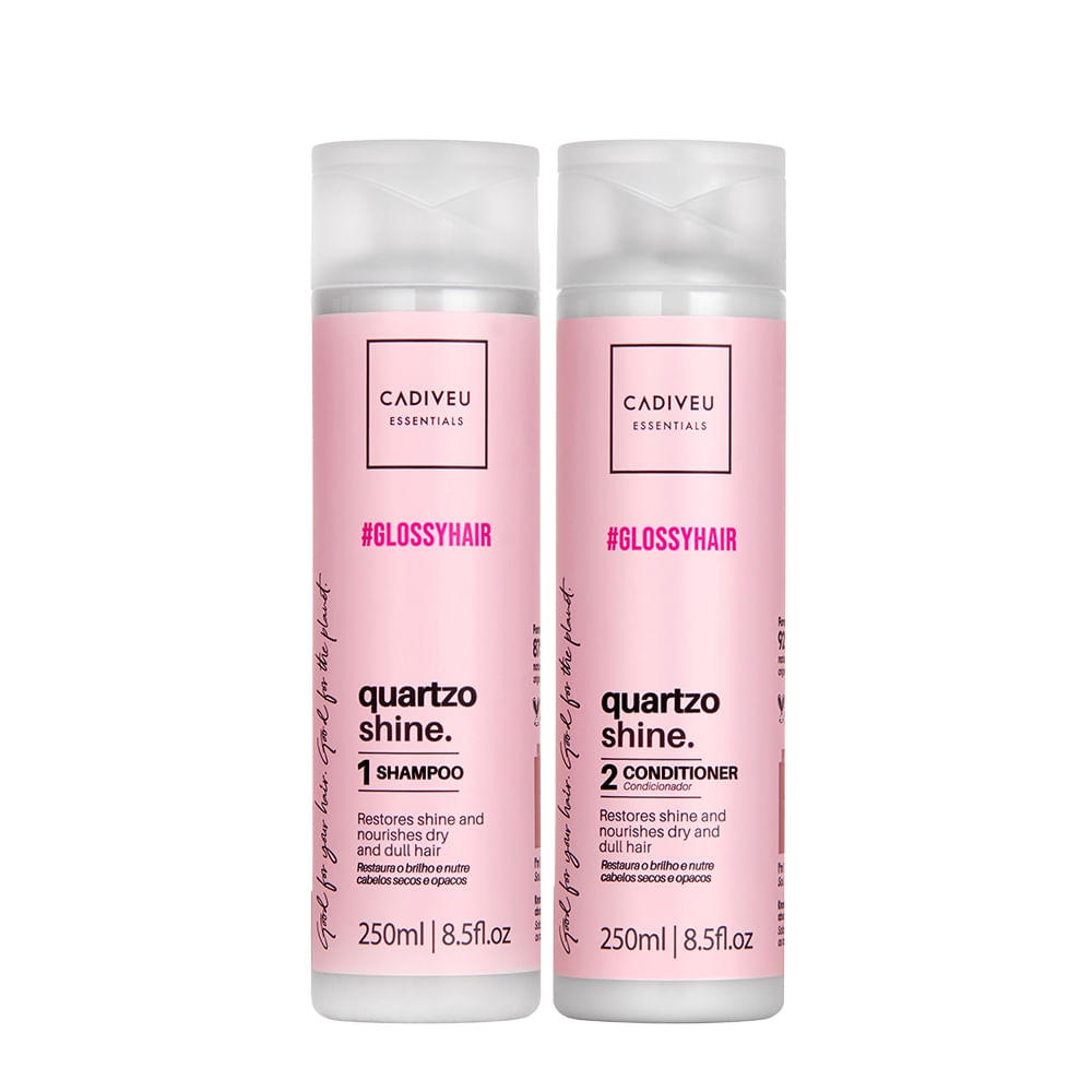 Kit Cadiveu Essentials Quartzo Shine - Duo (2 produtos)