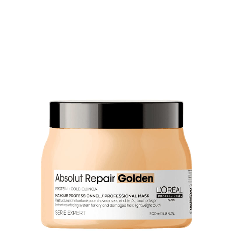 L'Oréal Professionnel Serie Expert Absolut Repair Gold Quinoa Protein Golden - Máscara Capilar 500ml