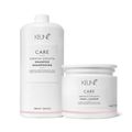 Kit Keune Care Keratin Smooth Shampoo Litro Mask (2 produtos)