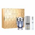 Rabanne Invictus Perfume Masculino EDT Coffret Desodorante Travel Size Kit