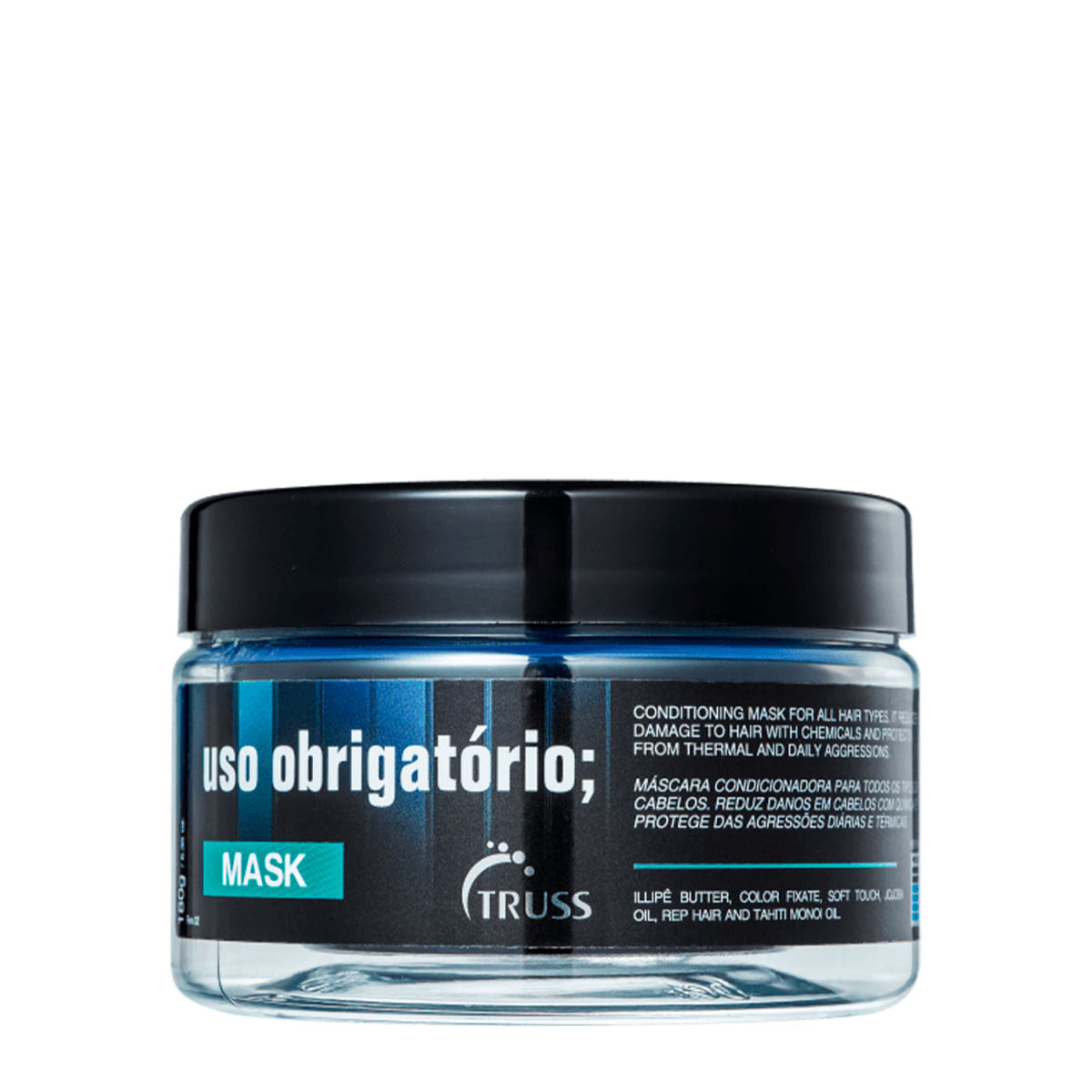 Truss Uso Obrigatorio - Mascara Capilar Resistência  180g
