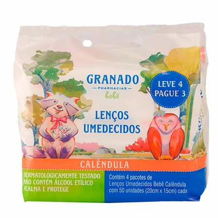 Kit-Lenços-Umidecidos-Granado-Bebê-Calêndula-Pacote-Leve-4-Pague-3-Kit--1