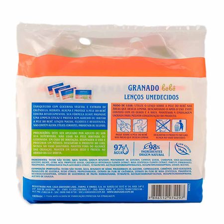 Kit-Lenços-Umidecidos-Granado-Bebê-Calêndula-Pacote-Leve-4-Pague-3-Kit--2