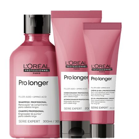 Kit-L'Oréal-Professionnel-Serie-Expert-Pro-Longer-Home-Care-Duo--+-Leave-in-150ml-(3-Produtos)--1