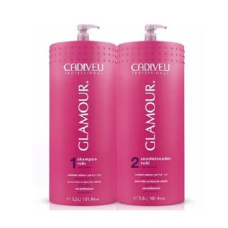 Cadiveu Glamour Rubi Shampoo+Condicionador 3L