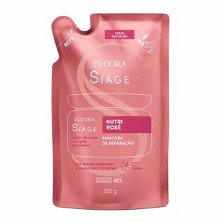 Refil Eudora Siage Nutri Rose Máscara