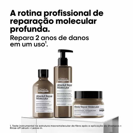 L'Oréal-Professionnel-Absolut-Repair-Molecular-Kit-de-Tratamento-Capilar:-Shampoo-+-Sérum-+-Máscara-Para-Cabelos-Danificados-a-muito-Danificados-Kit--8