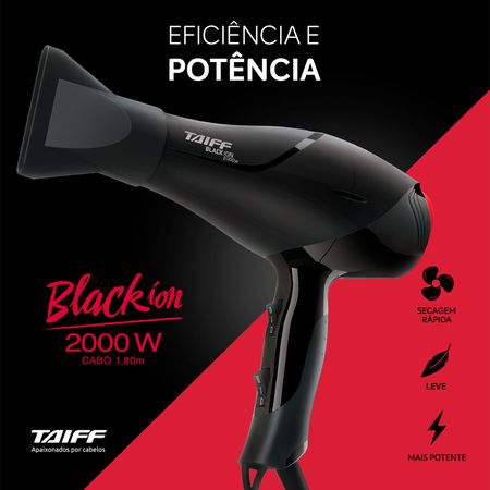 Taiff-Black-Íon---Secador-de-Cabelo-220V--3