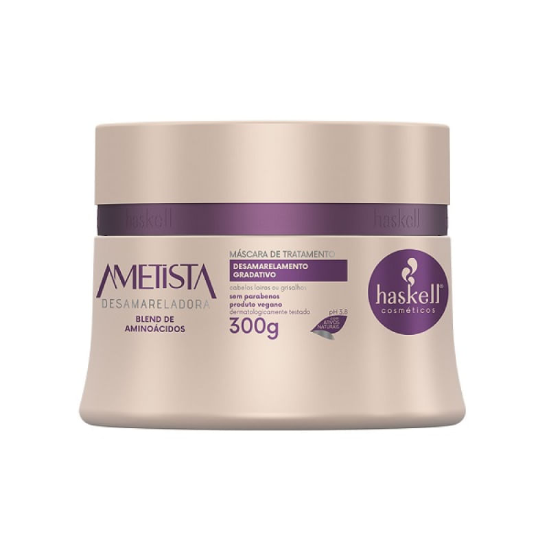 Haskell Ametista Mascara Desamareladora 300g