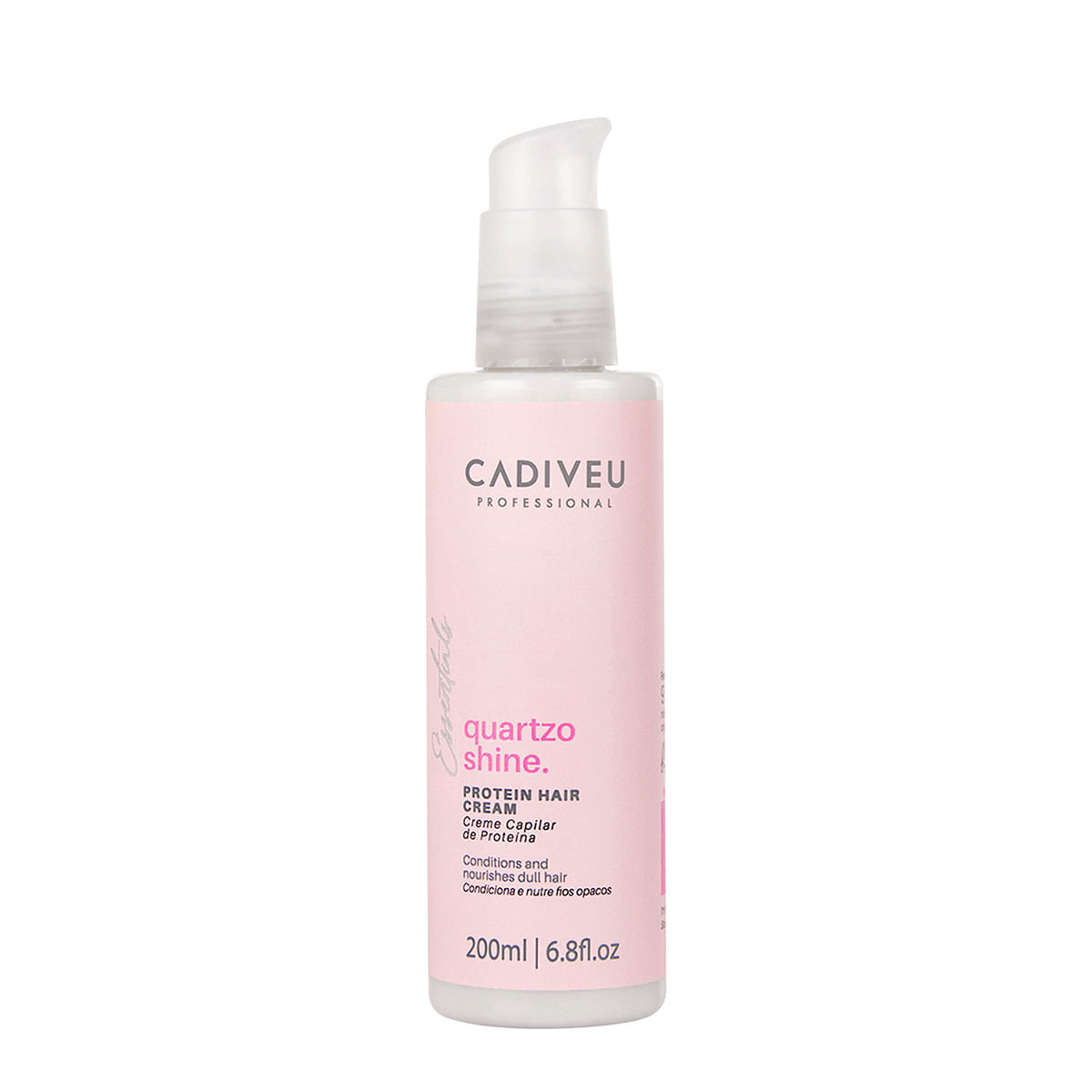 Cadiveu Essentials Quartzo Shine Hair Proteína Condicionante - Pré-Shampoo 200ml