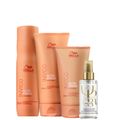 Wella Professionals Invigo Nutri-Enrich Duo Home Care Leave in Antifrizz 150ml e Oil Reflections Light 100ml