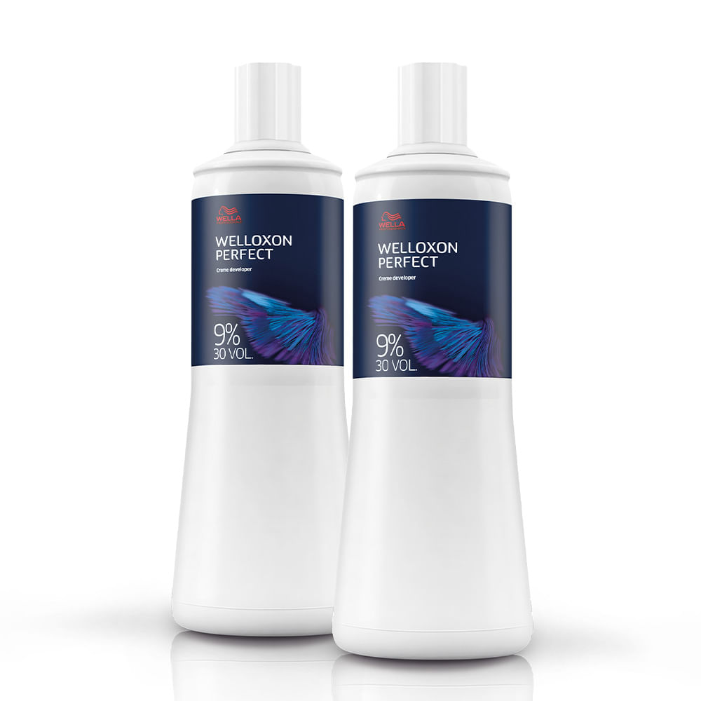 Kit Wella Professionals Welloxon Perfect 9% 30 Volumes  - Oxidante 1L (2 unidades)