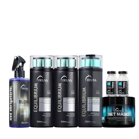 Kit-Truss-Equilibrium-Shampoo-Condicionador-Net-Mask-Uso-Obrigatório-Blond-e-Shock-repair-(7-produtos)--1