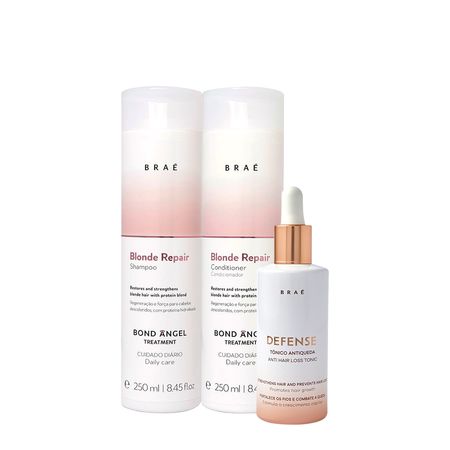 Kit-Braé-Blond-Repair-Shampoo-Condicionador-e-Defense-Antiqueda-Hair-Loss-Tônico-Capilar-(3-produtos)--1