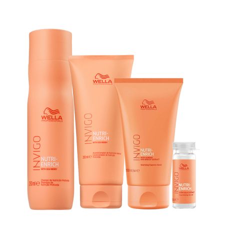 Kit-Wella-ProfessionalsInvigo-Nutri-Enrich-Shampoo-Condicionador-Leave-in-Concentrado-e-Ampola-de-Nutrição-(4-produtos)--1