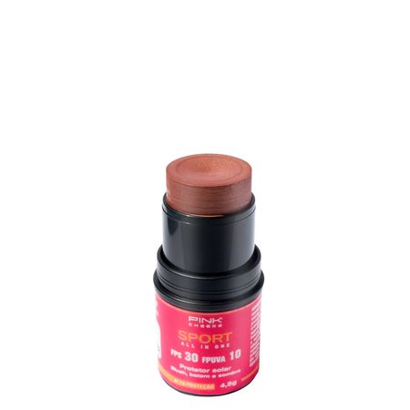 Blush-em-Bastão-Cremoso-com-Protetor-Solar-Semi-Matte-Pink-Cheeks-Sport-All-In-One-FPS-30-FPUVA-10-Terracota-4,5-g-Terracota--1