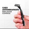 Aparelho de Barbear Descartavel Gillette 3 Carvão ativado 8Un