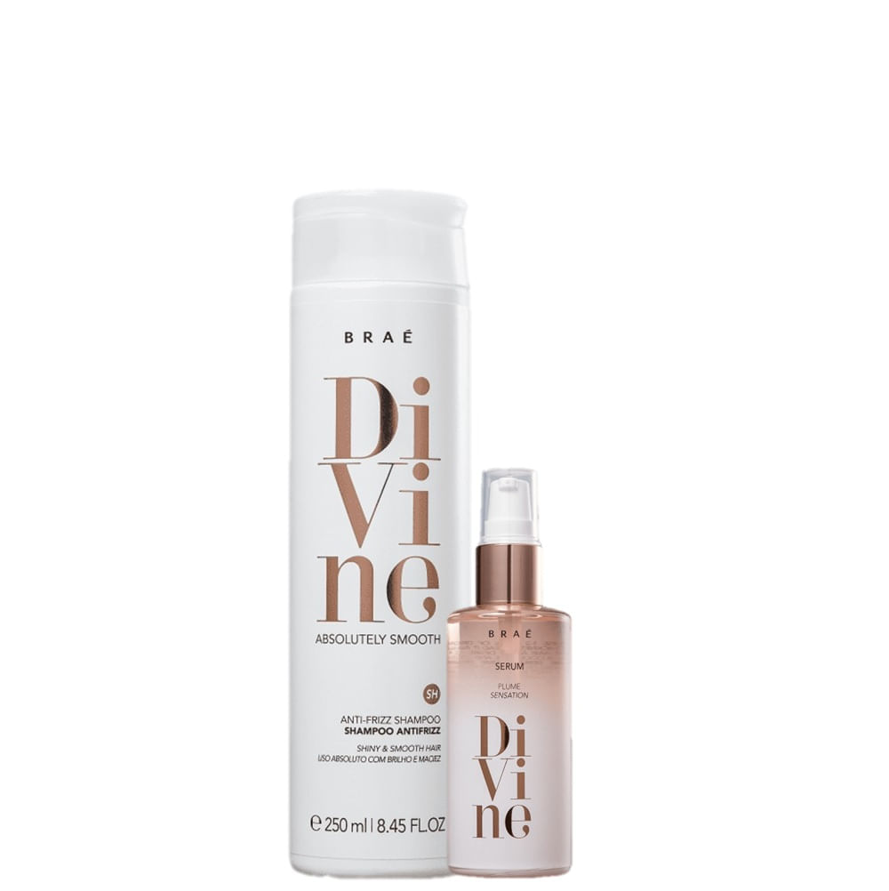 Kit BRAE Divine Home Care Efeito Liso Duradouro (2 Produtos)