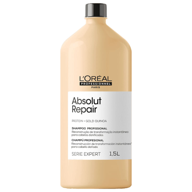 L'Oréal Professionnel Serie Expert Absolut Repair Gold Quinoa Protein - Shampoo 1,5L