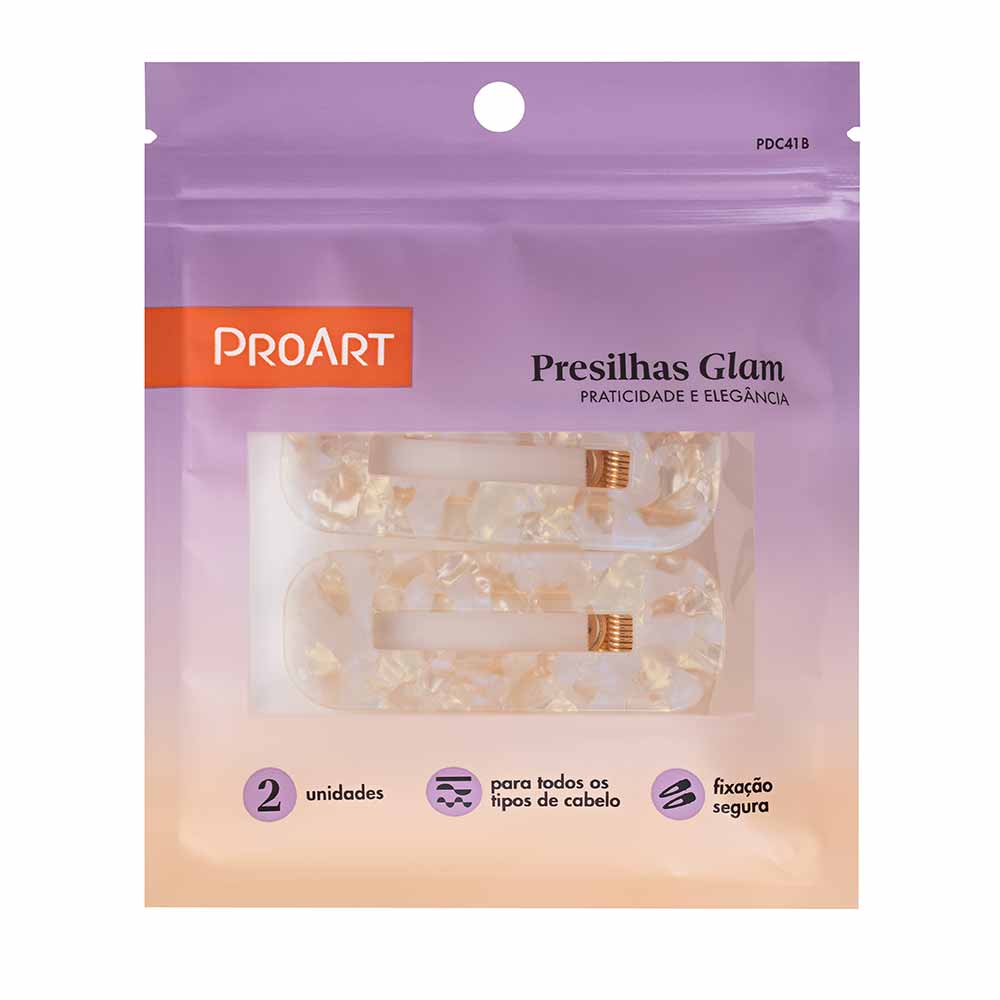Presilha Para Cabelos Glam Proart