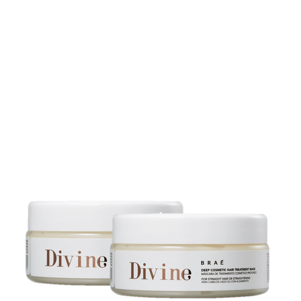 Kit BRAE Divine - Mascara Capilar 200g (2 Unidades)