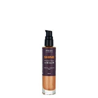 Protetor Solar Corporal com Iluminador Pink Cheeks Shield FPS 50 FPUVA 30 50 ml FPS 50