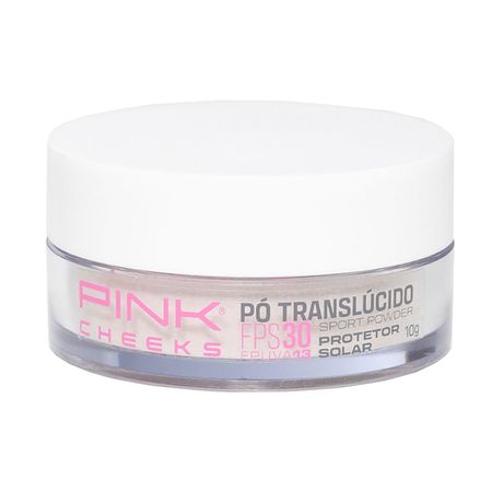 Pó-Solto-com-Protetor-Solar-Matte-Pink-Cheeks-Sport-Powder-FPS-30-FPUVA-13-Translúcido-10-g-Translúcido--2