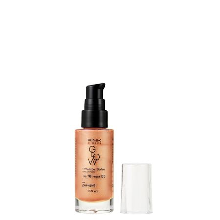 Protetor-Solar-Facial-com-Iluminador-Pink-Cheeks-Glow-FPS-70-FPUVA-55-Pure-Gold-30-ml-Pure-Gold--1