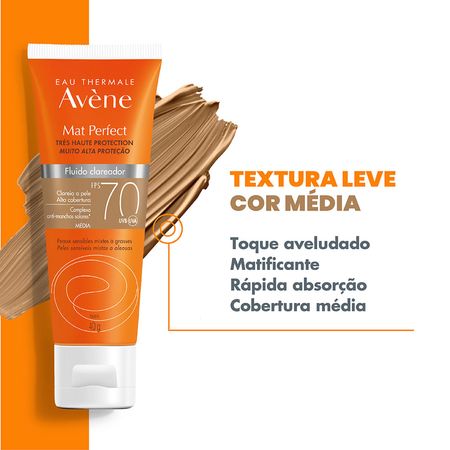 Protetor-Solar-Facial-Clareador-Avène-Eau-Thermale-Mat-Perfect-FPS-70-Média-40-g-Média--7