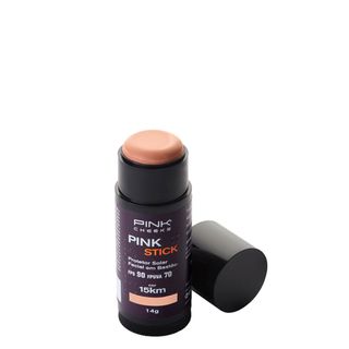 Protetor Solar Facial com Cor Pink Cheeks Pink Stick FPS 90 FPUVA 70 15Km 14 g Pro15Km
