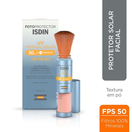 Protetor-Solar-Facial-em-Pó-Isdin-UV-Mineral-Brush-FPS-50-2-g-2-g--3