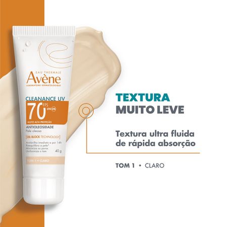 Protetor-Solar-Facial-Avène-Cleanance-UV-FPS-70-Tom-1-Claro-40-g-Claro--4