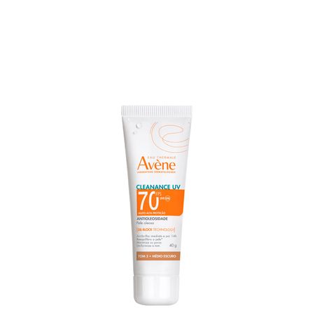 Protetor-Solar-Facial-Avène-Cleanance-UV-FPS-70-Tom-3-Médio-Escuro-40-g-Médio-Escuro--1