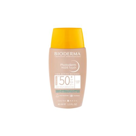 Protetor-Solar-Facial-Matte-FPS-50+-Bioderma-Photoderm-Nude-Touch-Claro-40-ml-Claro--2