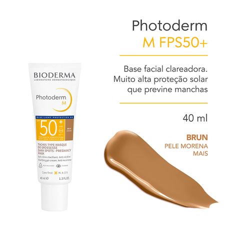 Protetor-Solar-Facial-Matte-FPS-50+-Bioderma-Photoderm-M-Brun-40-ml-Brun--3